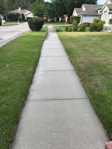 Heatwave sidewalk clean