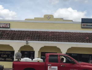 Restaurant Front Dirty